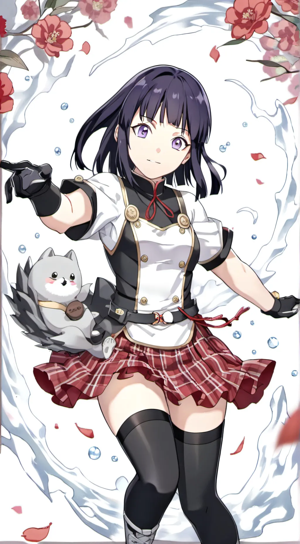 ai character: Hinata background