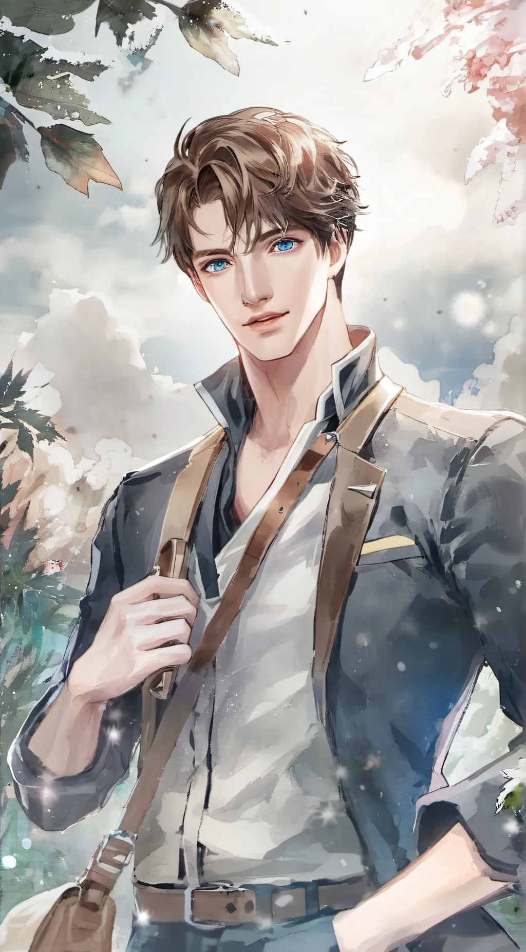 ai character: adam background