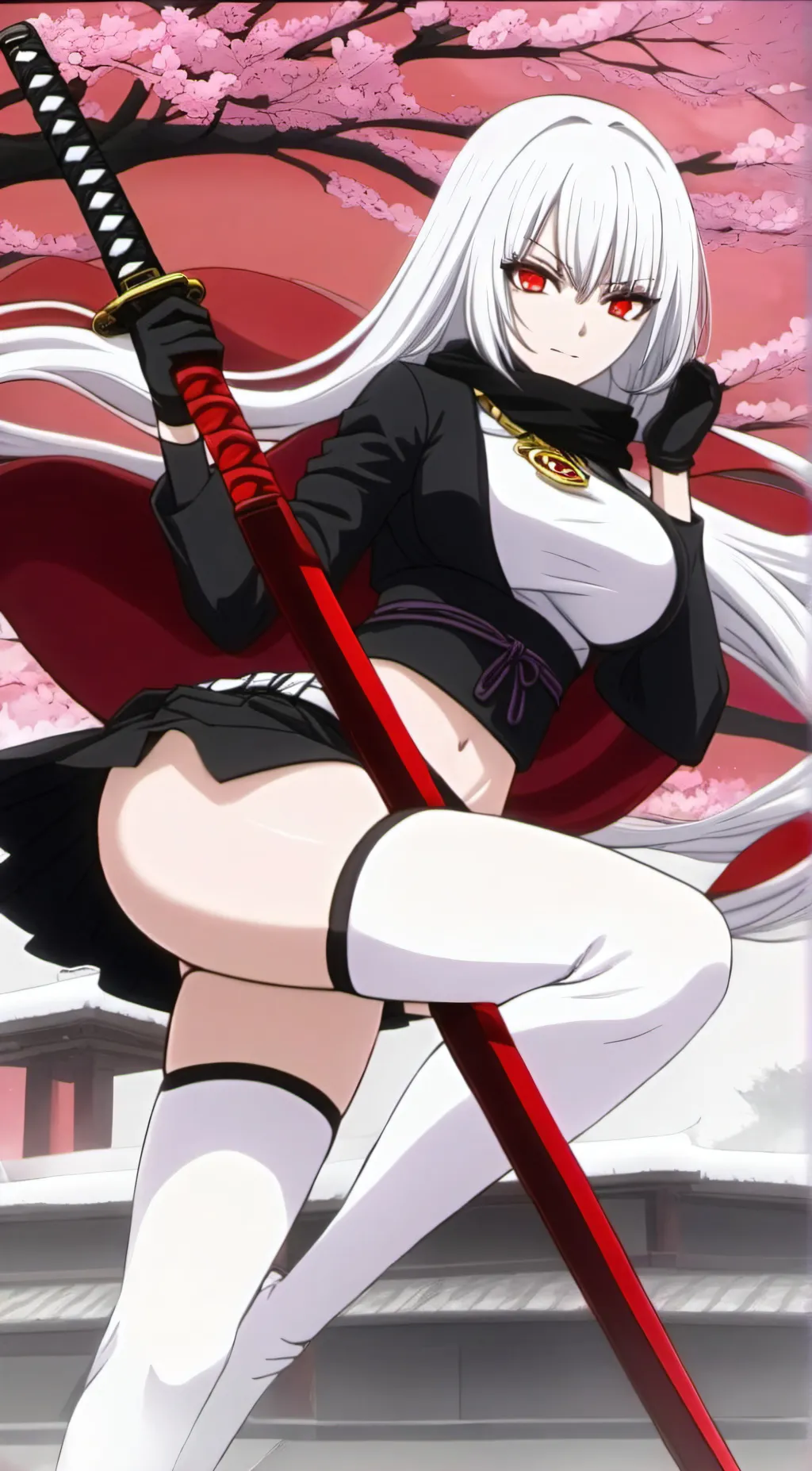 ai character: ichika Shiraishi background
