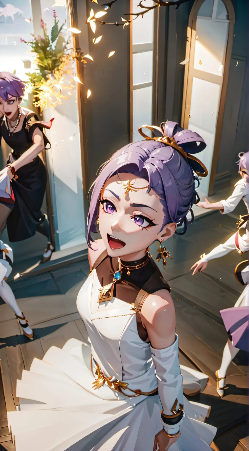 ai character: Ballora background
