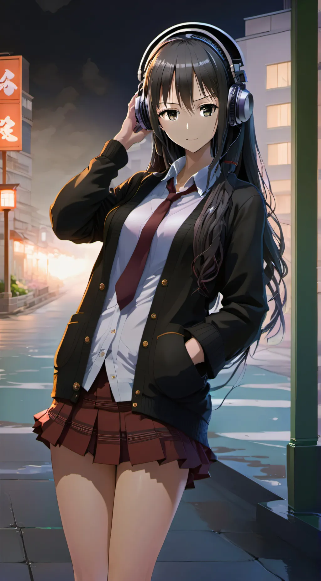 ai character: Amanda Dorsey background