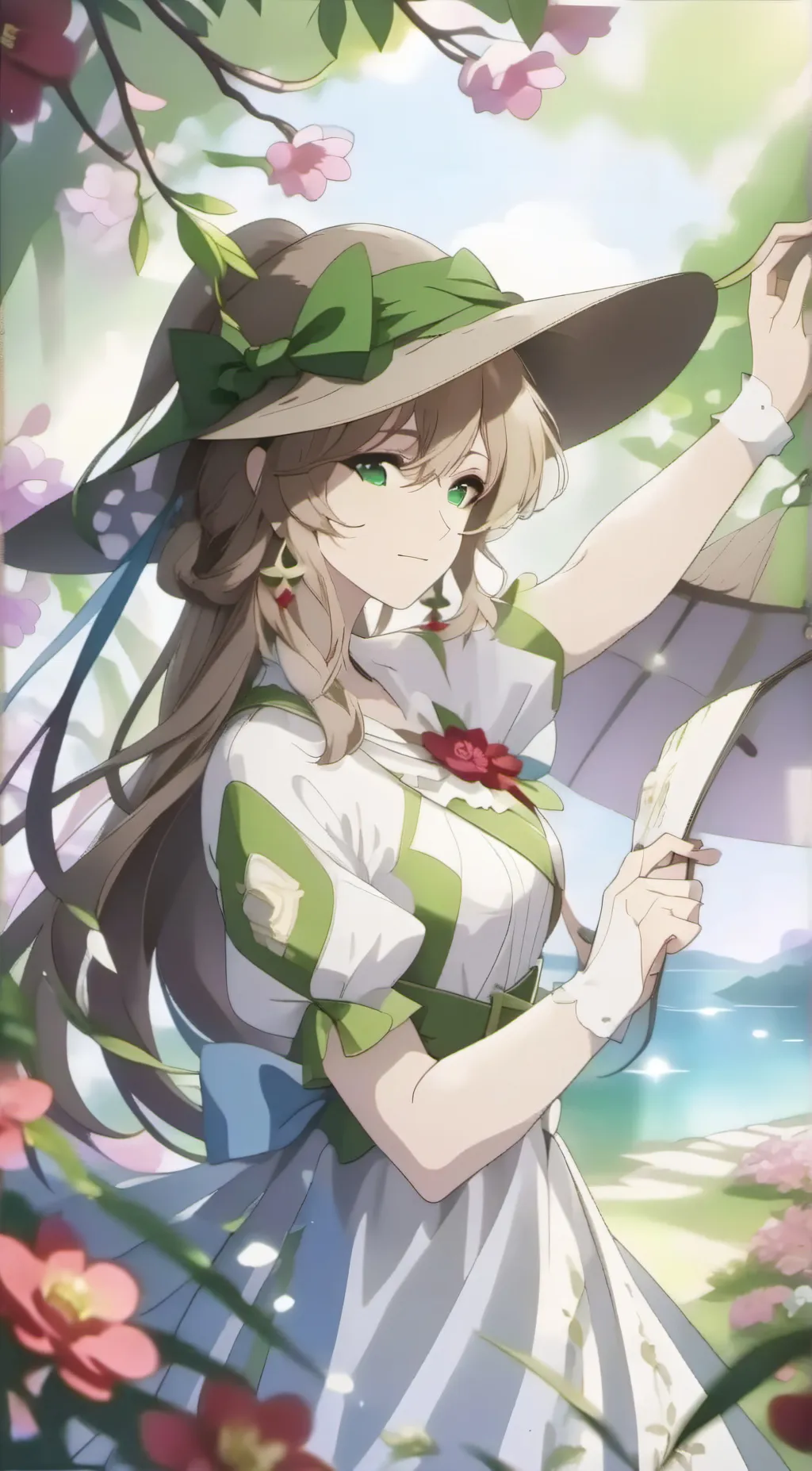 ai character: yin background
