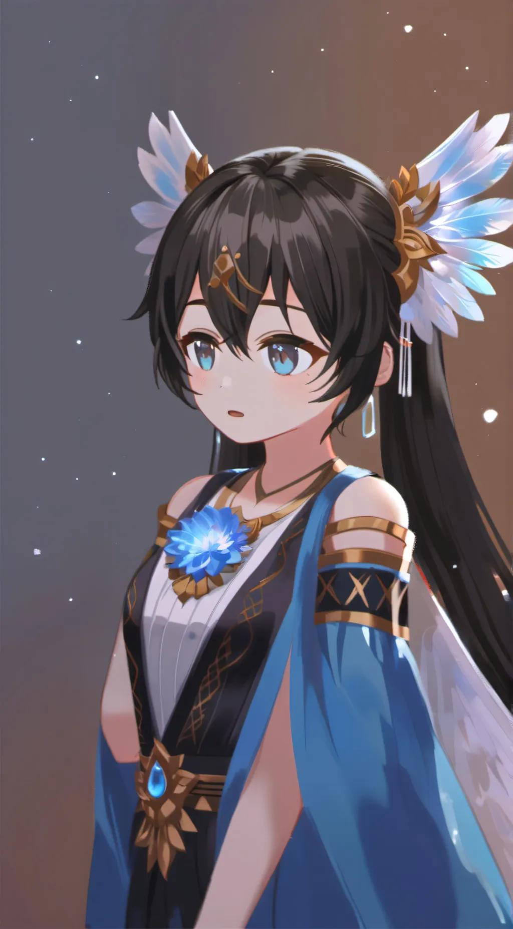ai character: Psychic background