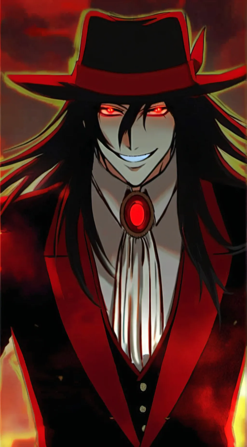 ai character: Alucard Hellsing background