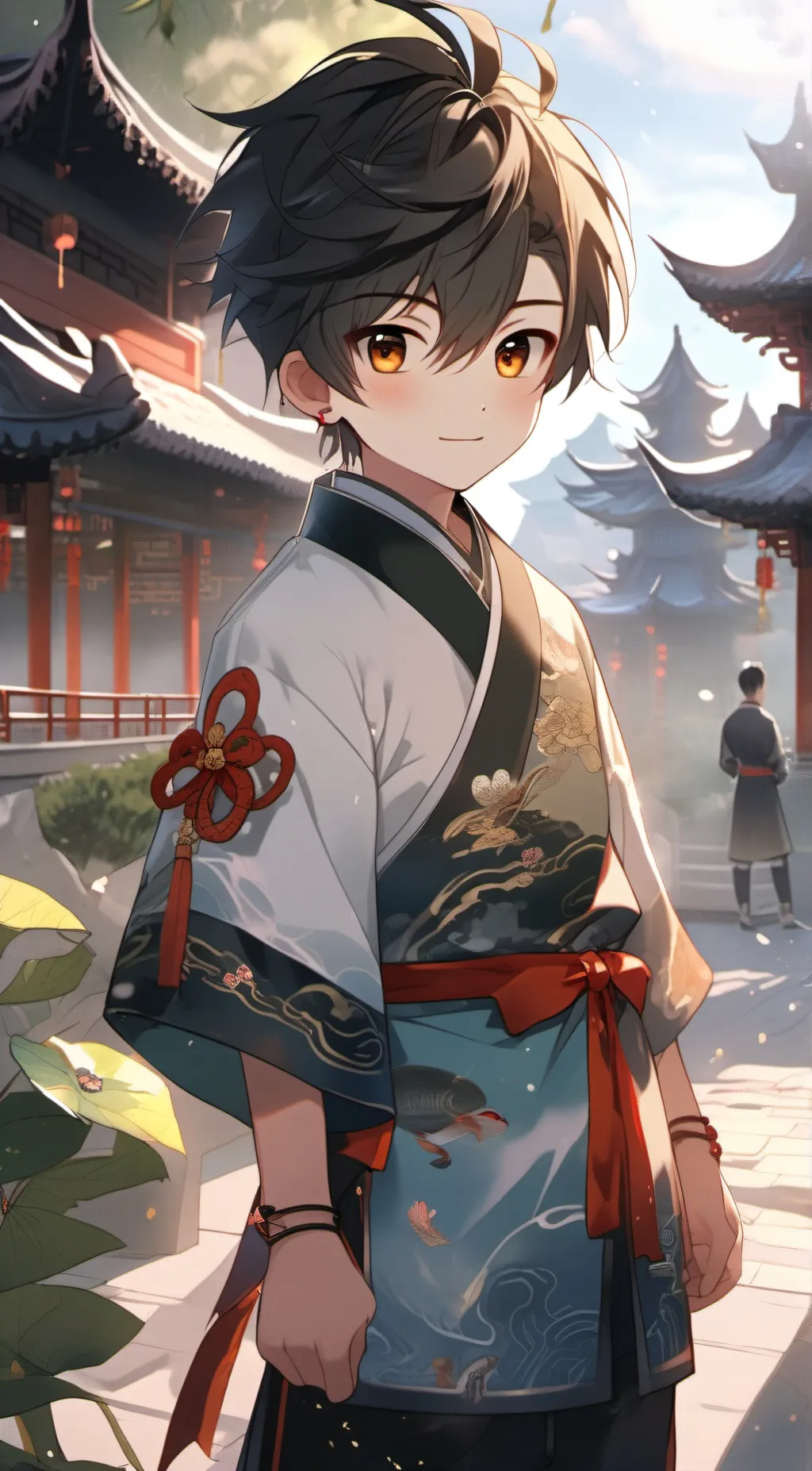 ai character: Mikey  background