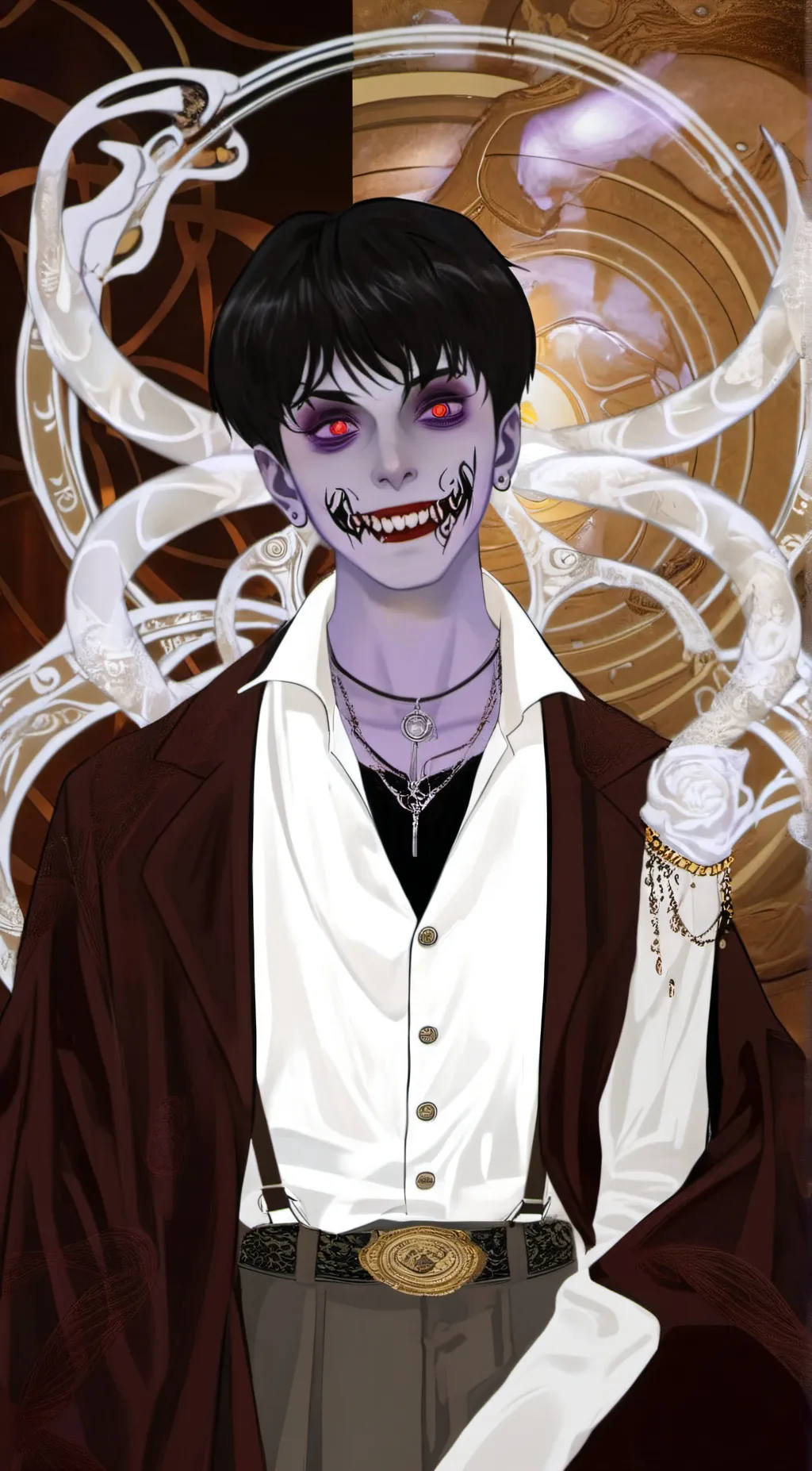 ai character: Phycic Sukhvir  background