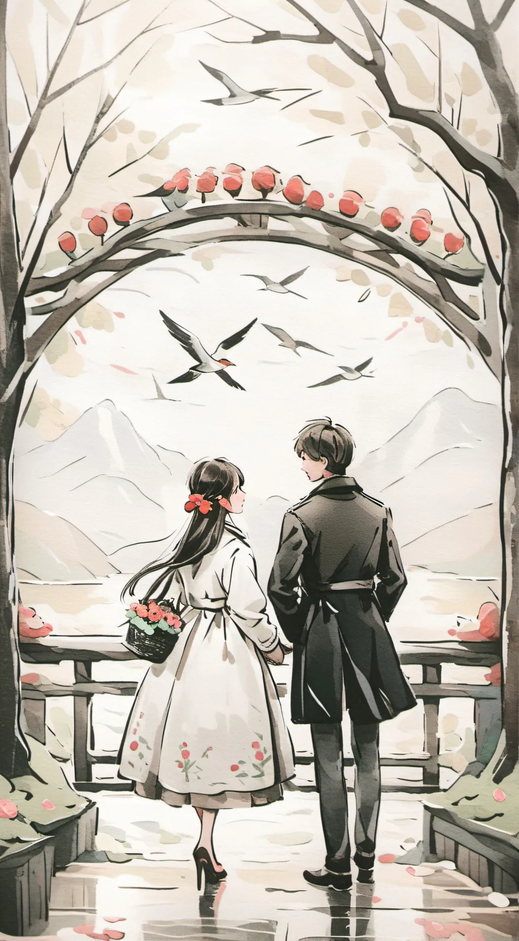 ai character: Benjamin and Laura background