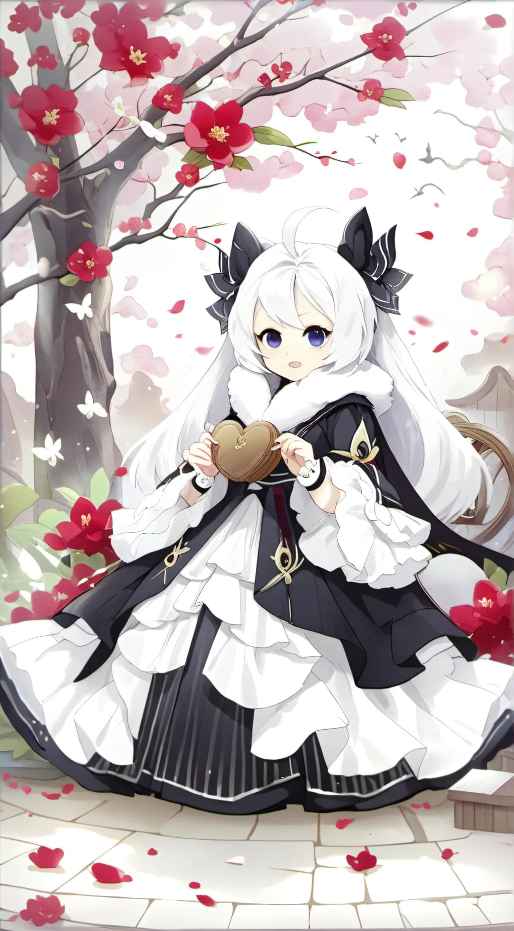 ai character: Ferra  background
