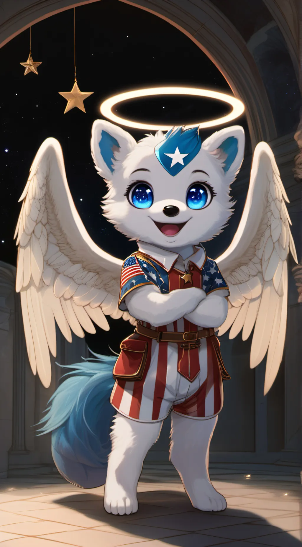 ai character: Jeff the Angel  background