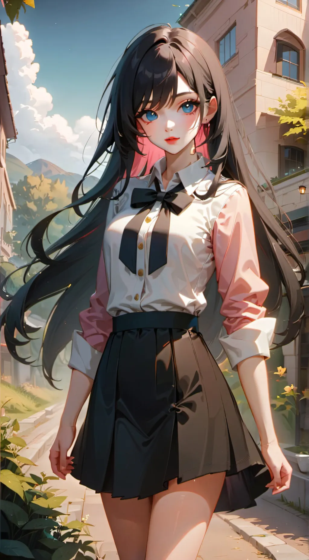 ai character: Aruba  background