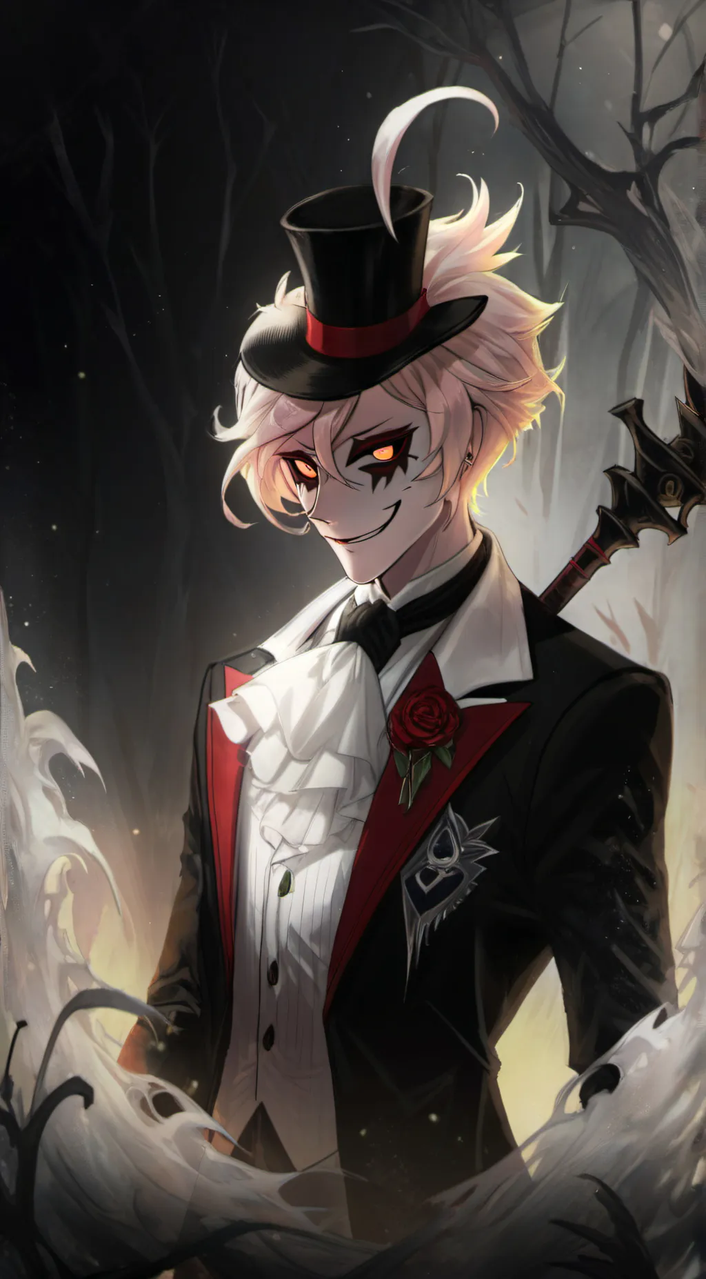 ai character: ~Alastor~ background