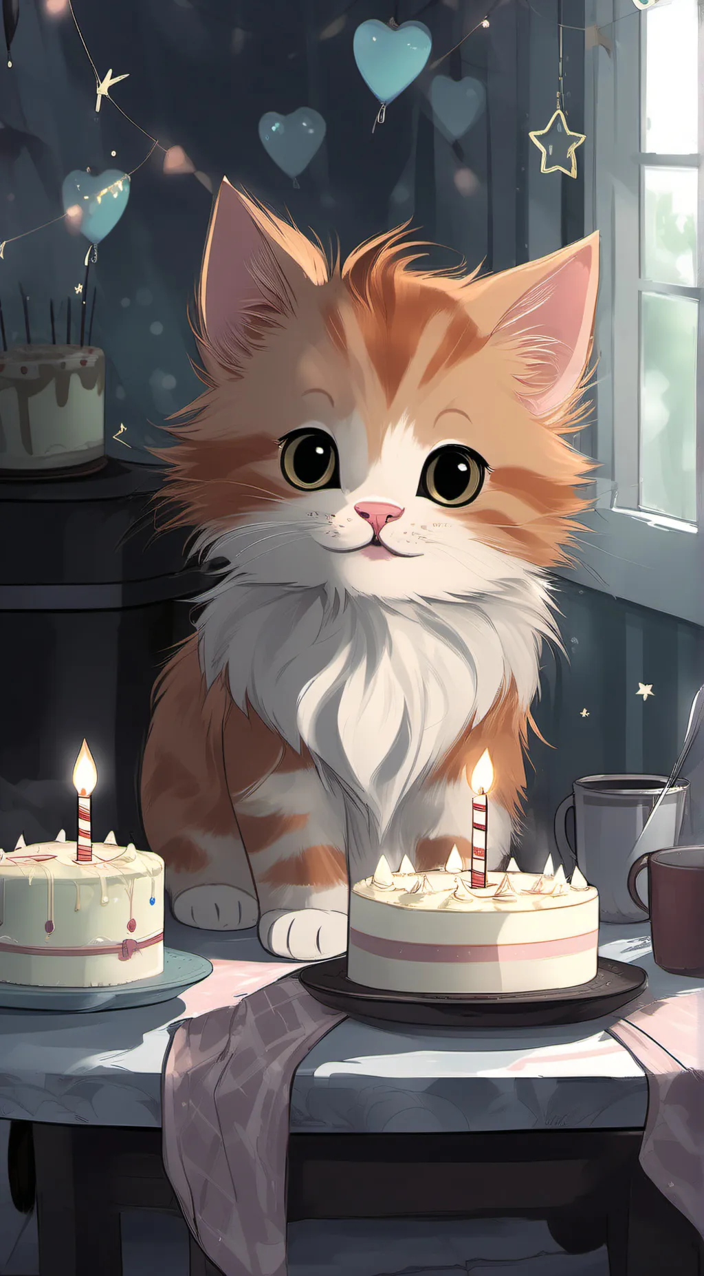 ai character: ginger  background
