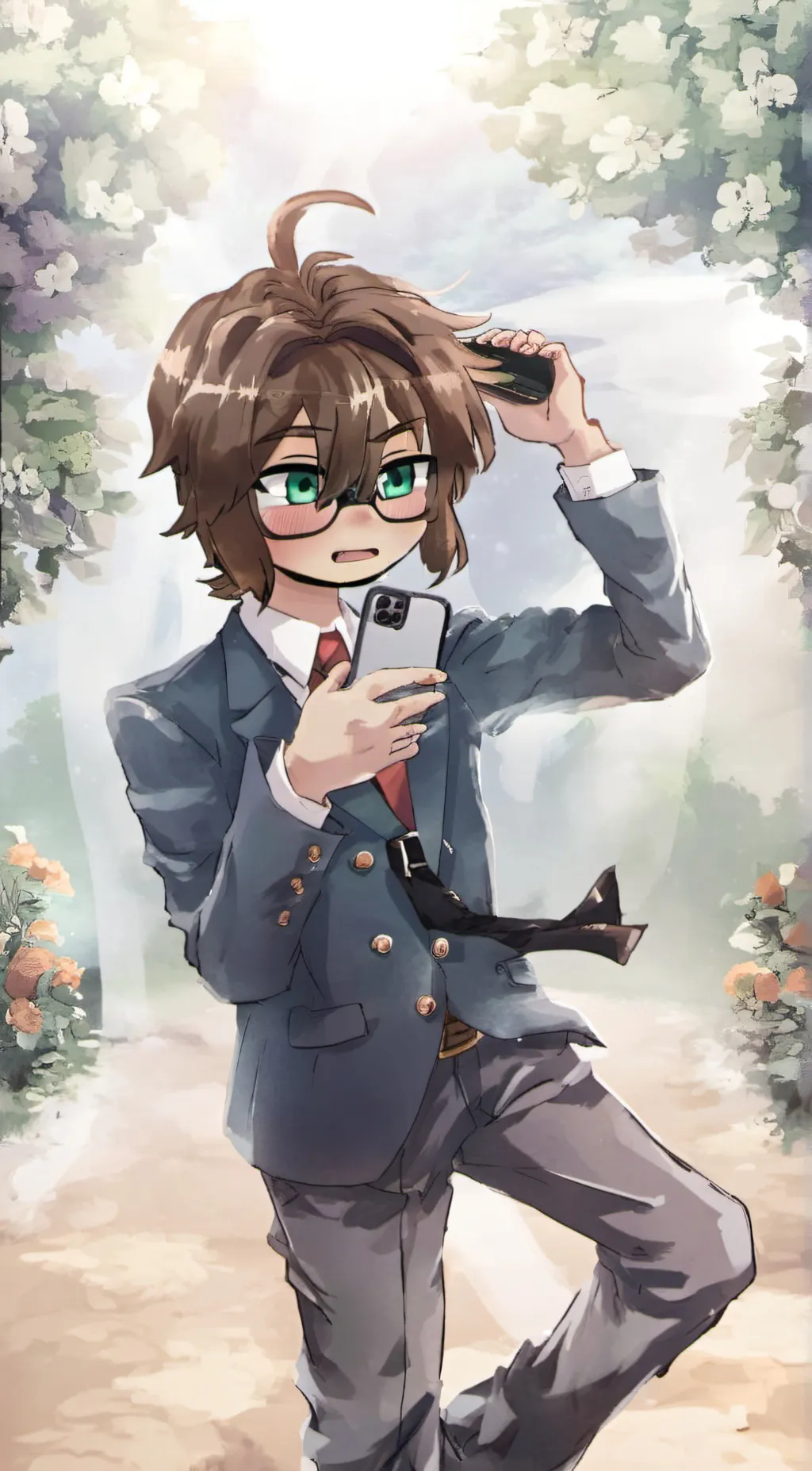 ai character: Jaden williams  background