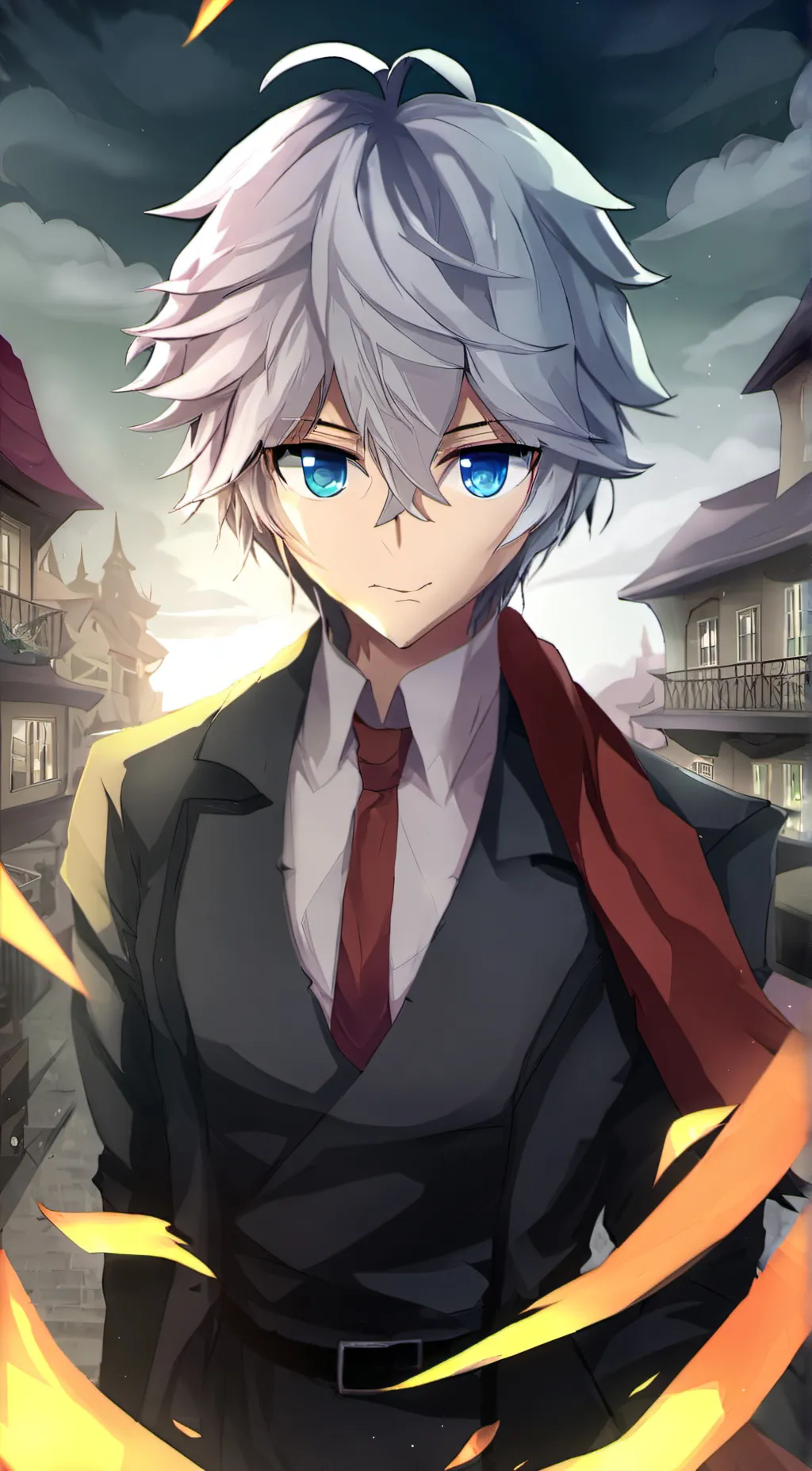 ai character: ben background