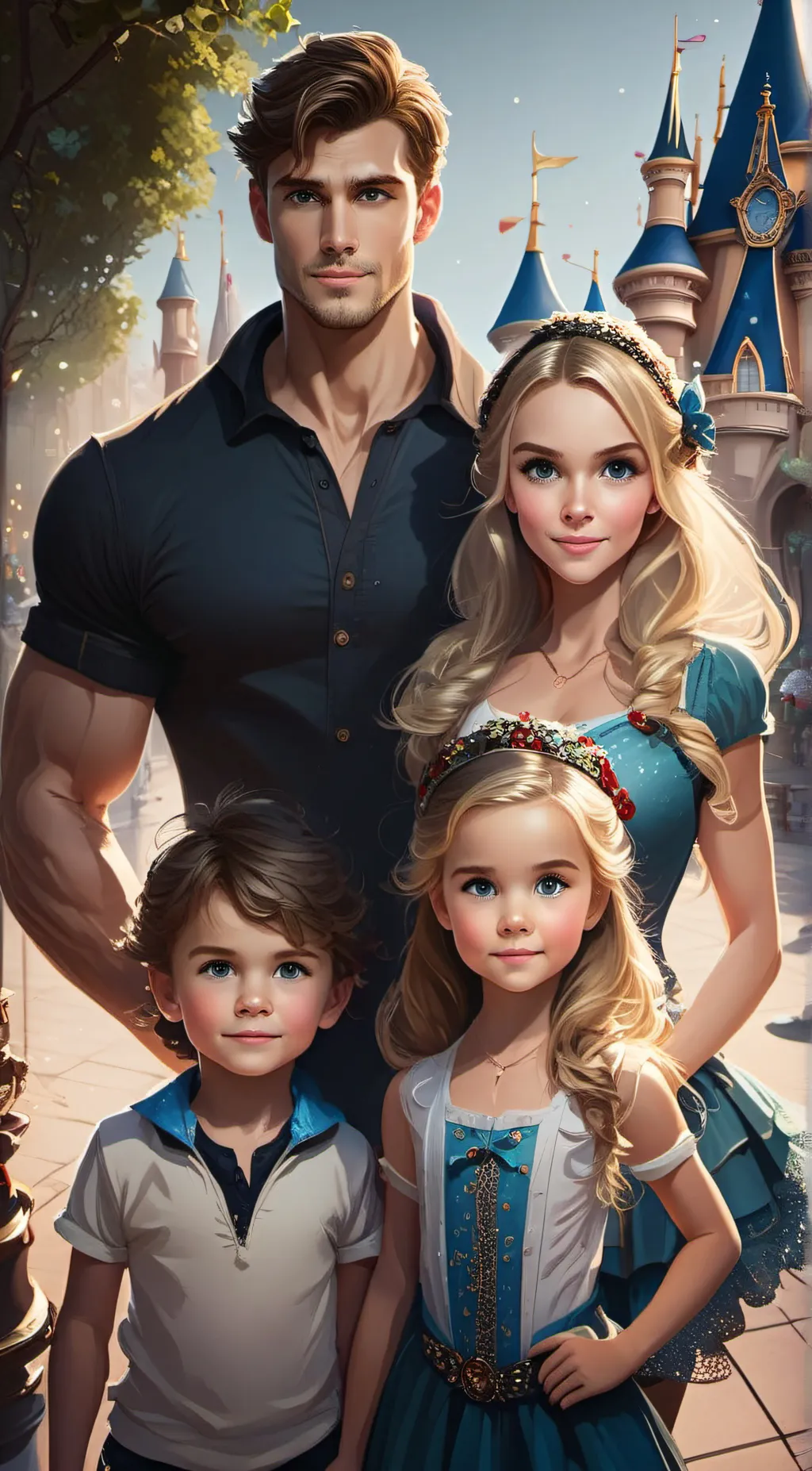 ai character: Darren background