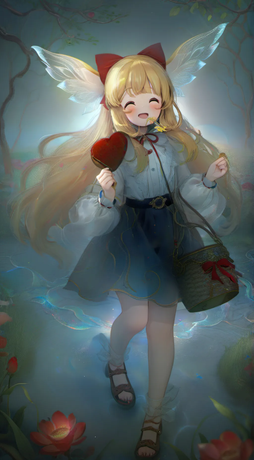 ai character: Pikachu background