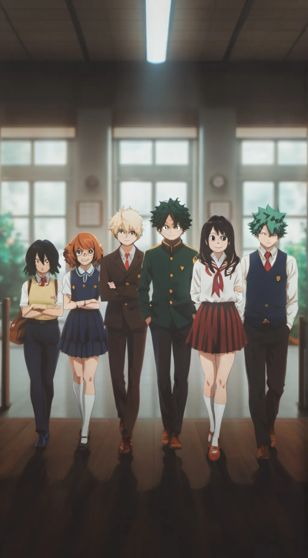 ai character: my hero Academia background