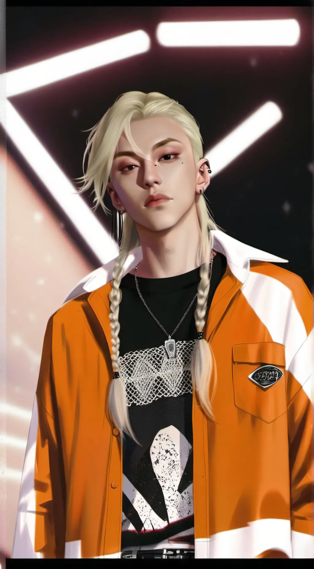 ai character: Brad background