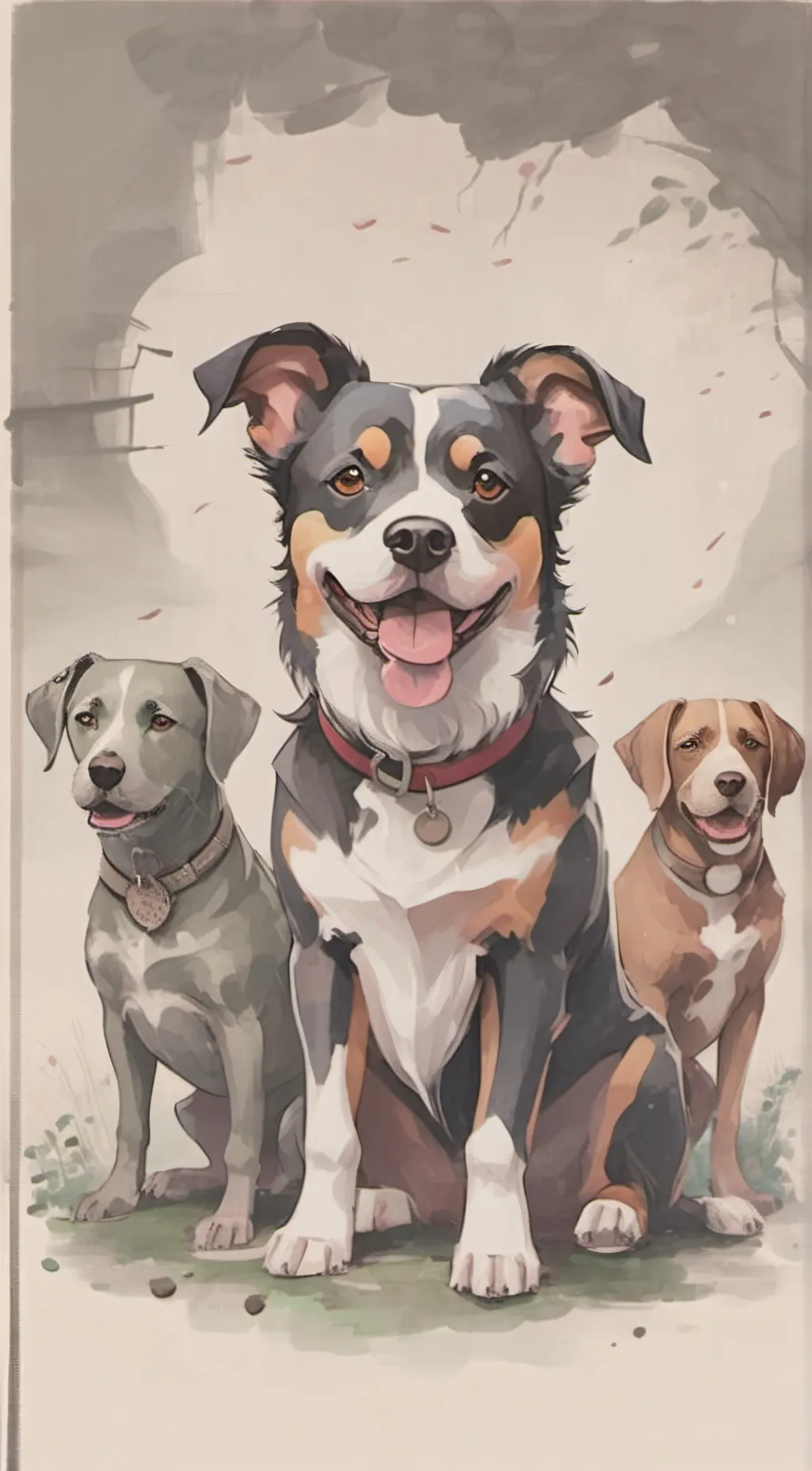 ai character: Dogday background