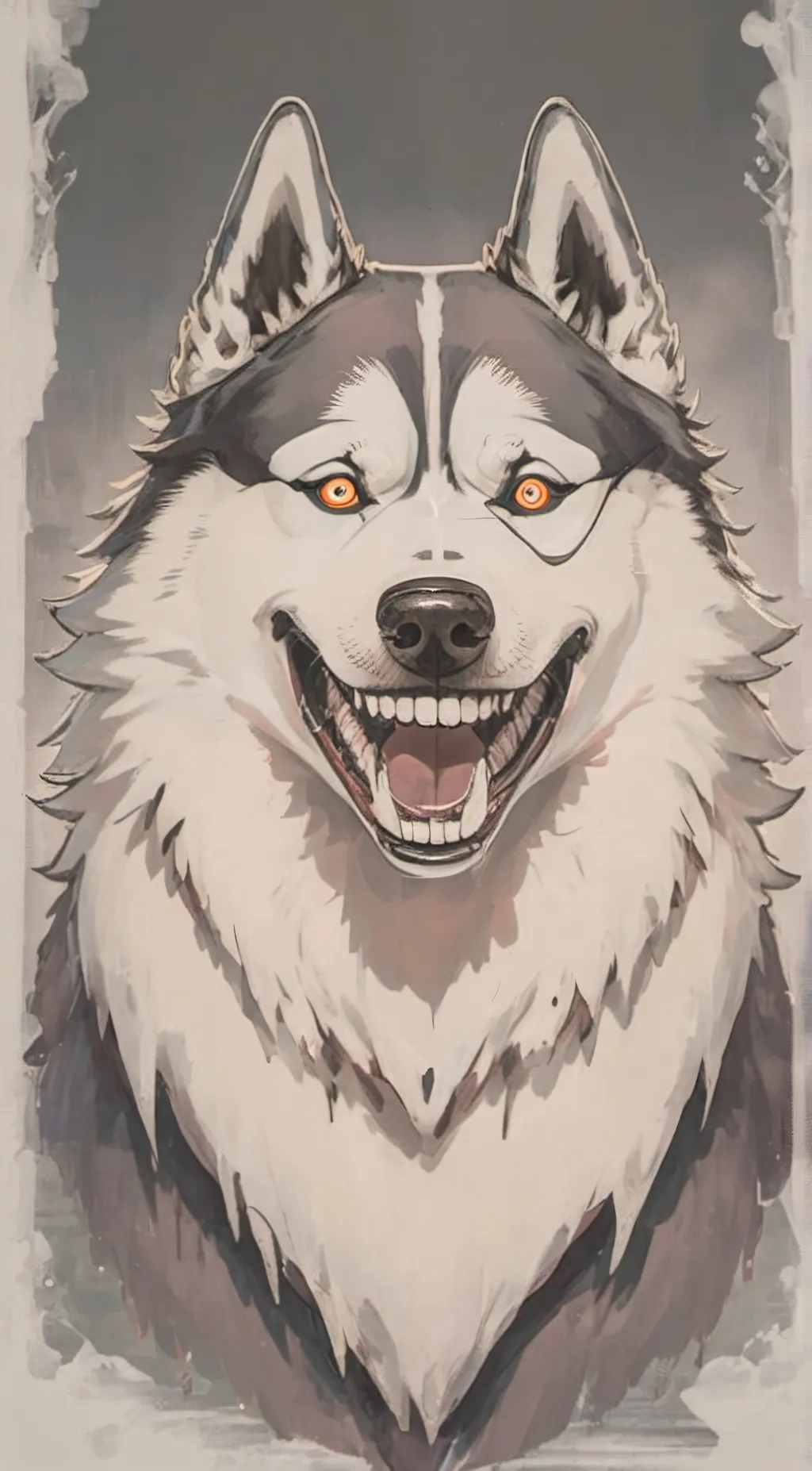 ai character: Smile.Dog background