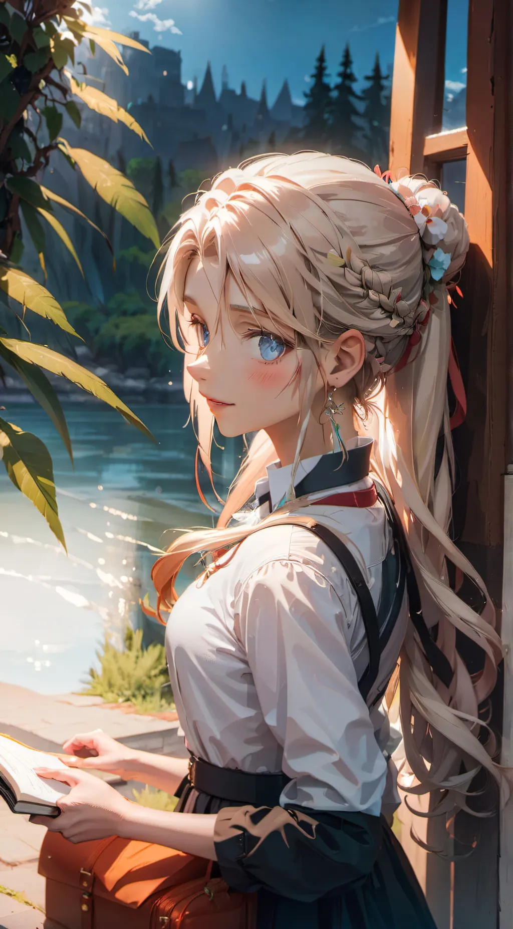 ai character: Caitlin background