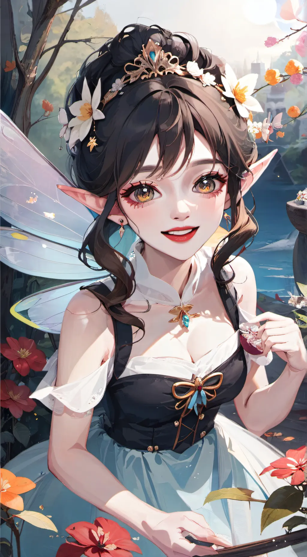 ai character: Neona Livy background