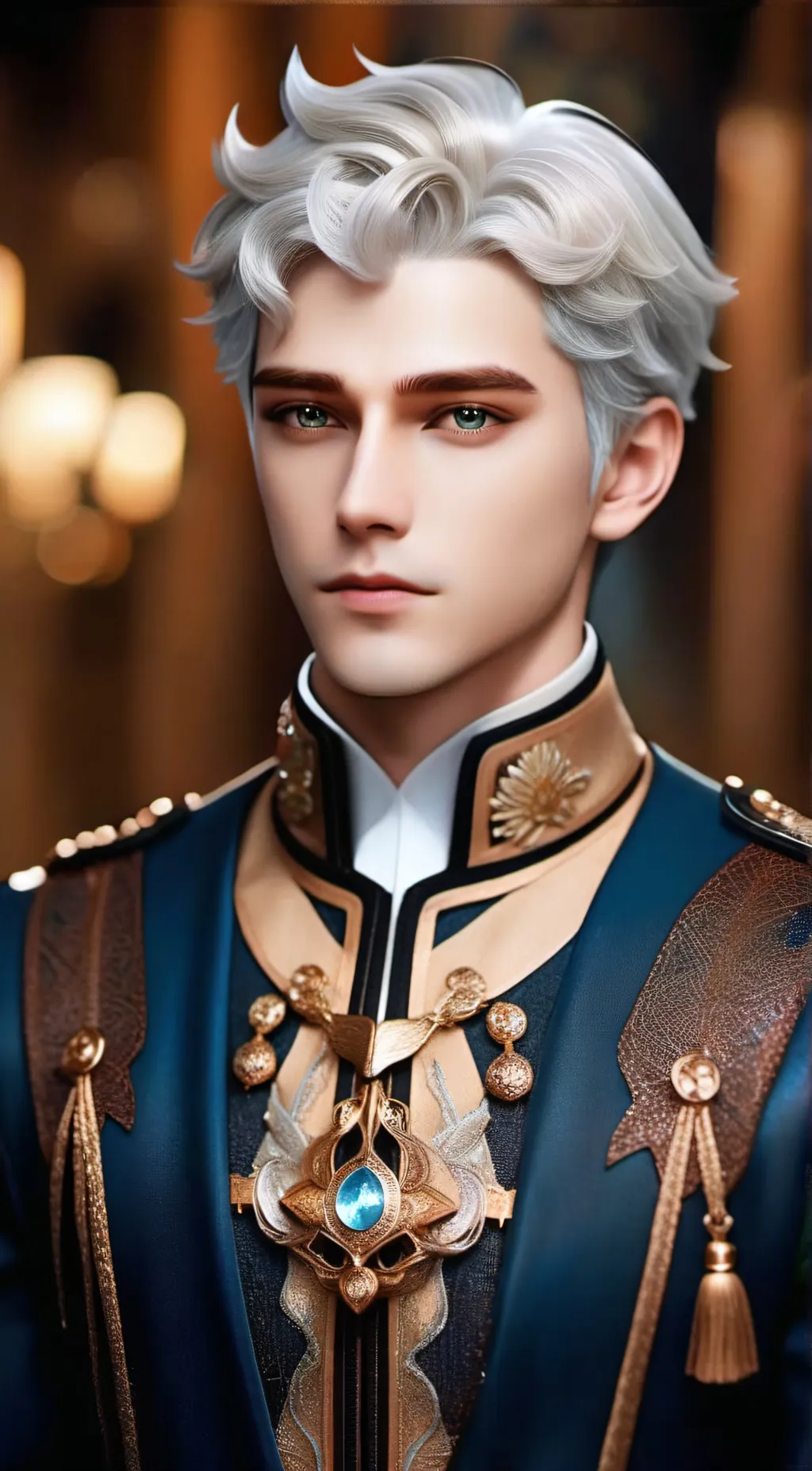 ai character: Mark background
