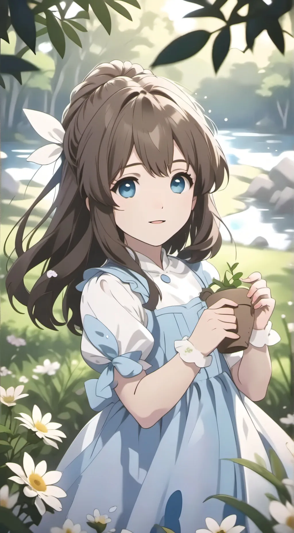 ai character: Anastasia background