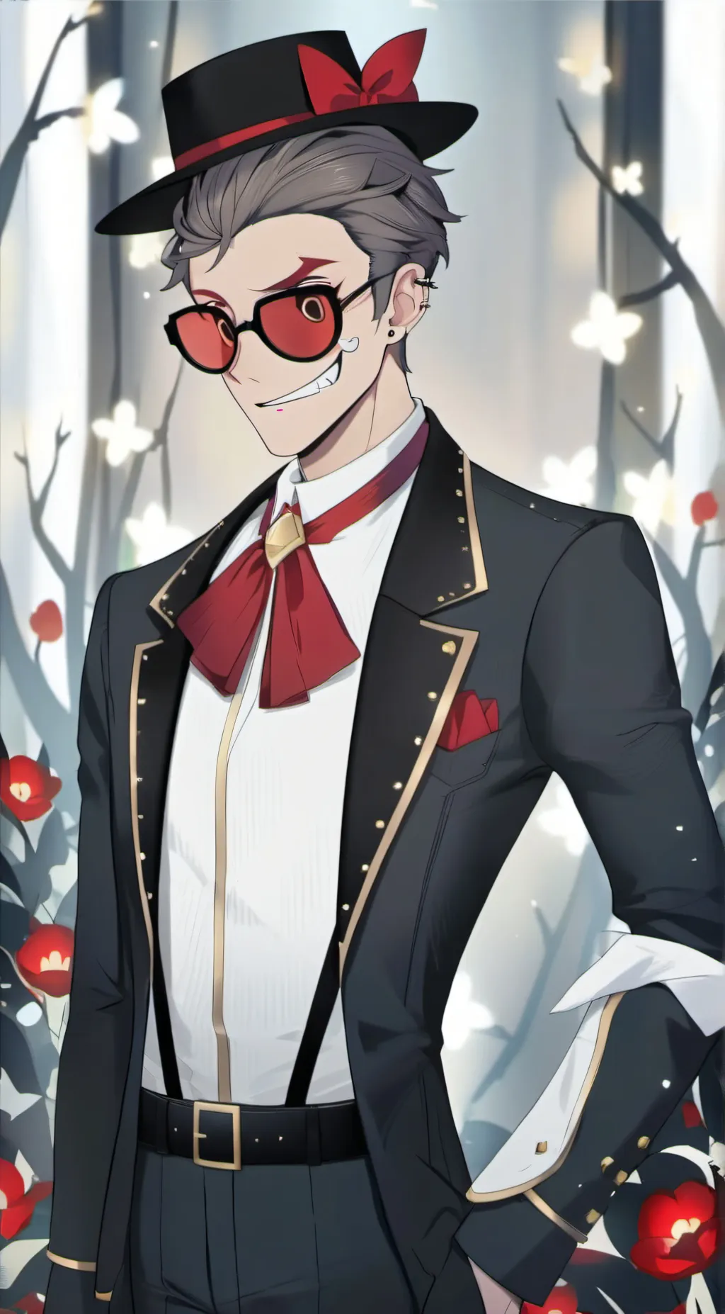 ai character: Valentino background