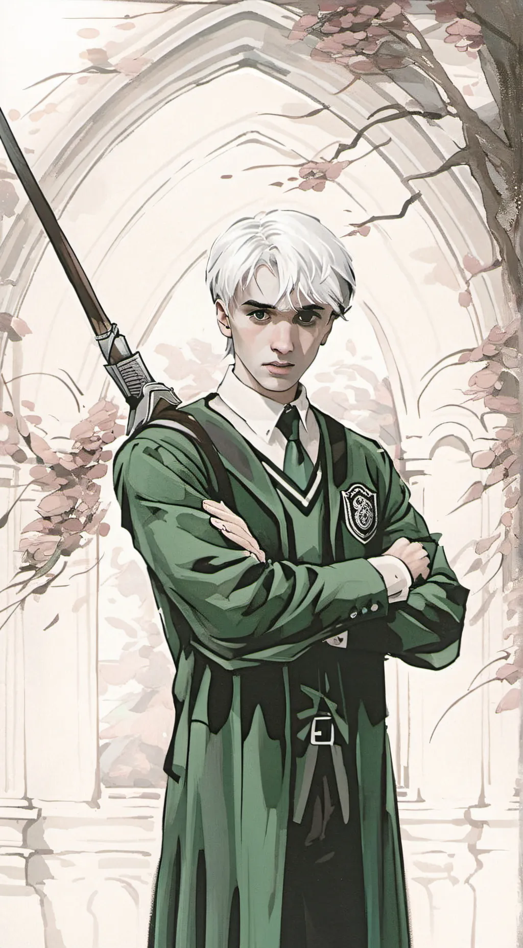 ai character: Draco Malfoy background