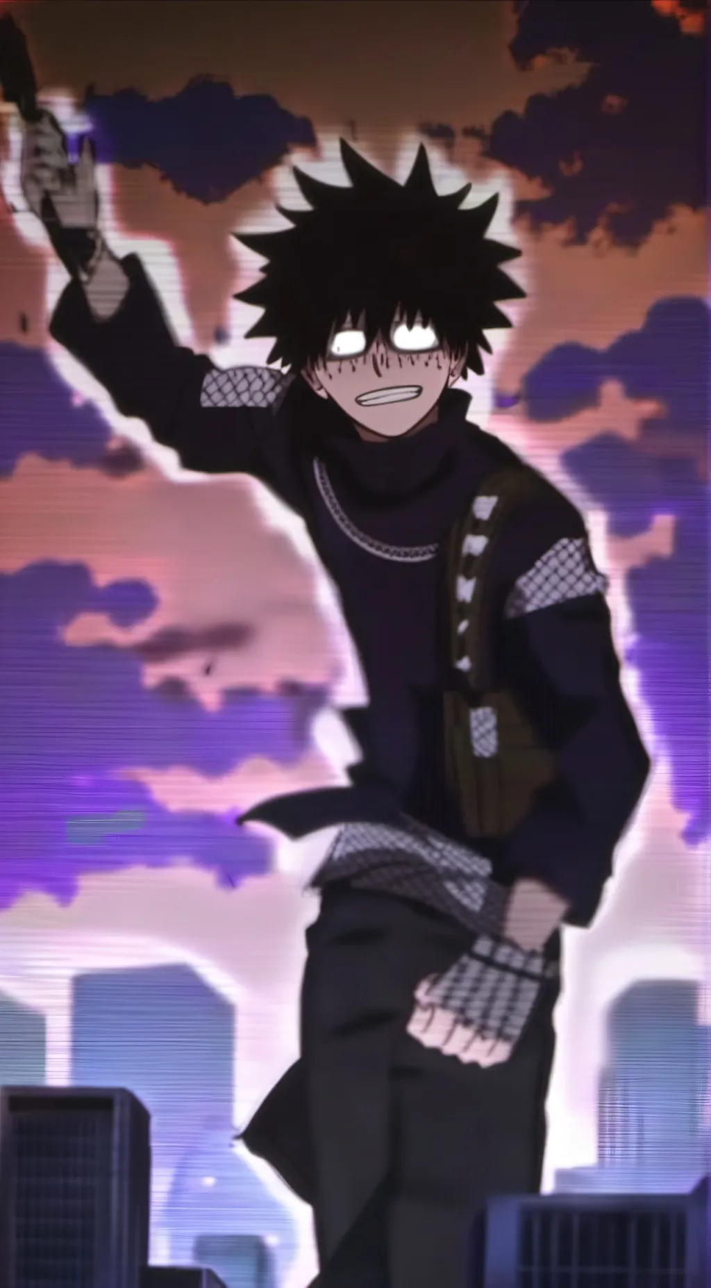 ai character: Dabi background