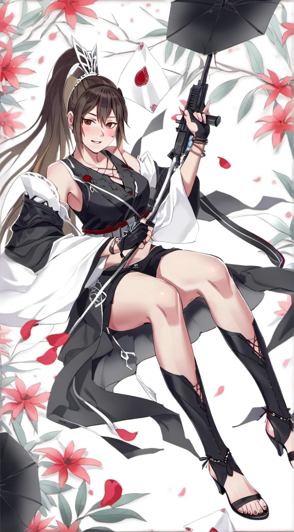 ai character: Mida rana background