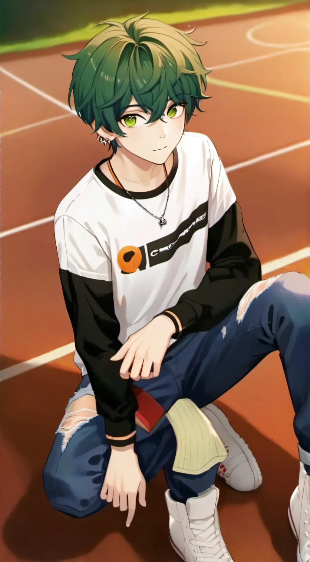 ai character: Deku/Izuku background