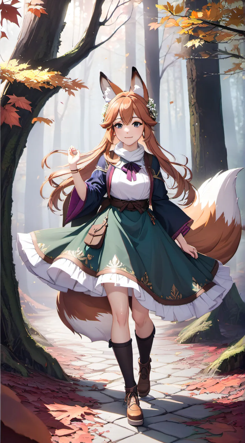 ai character: Lora background