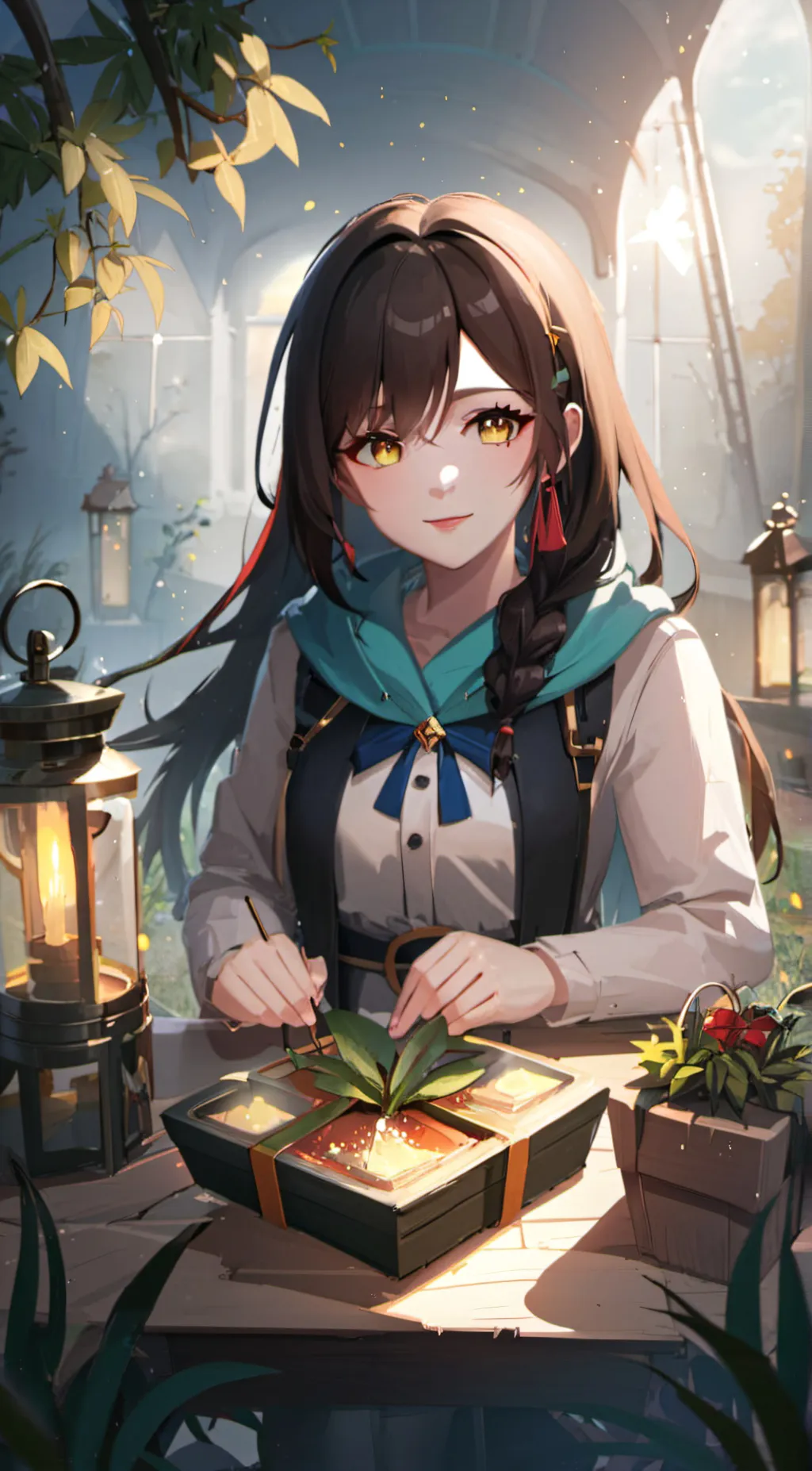 ai character: uu background