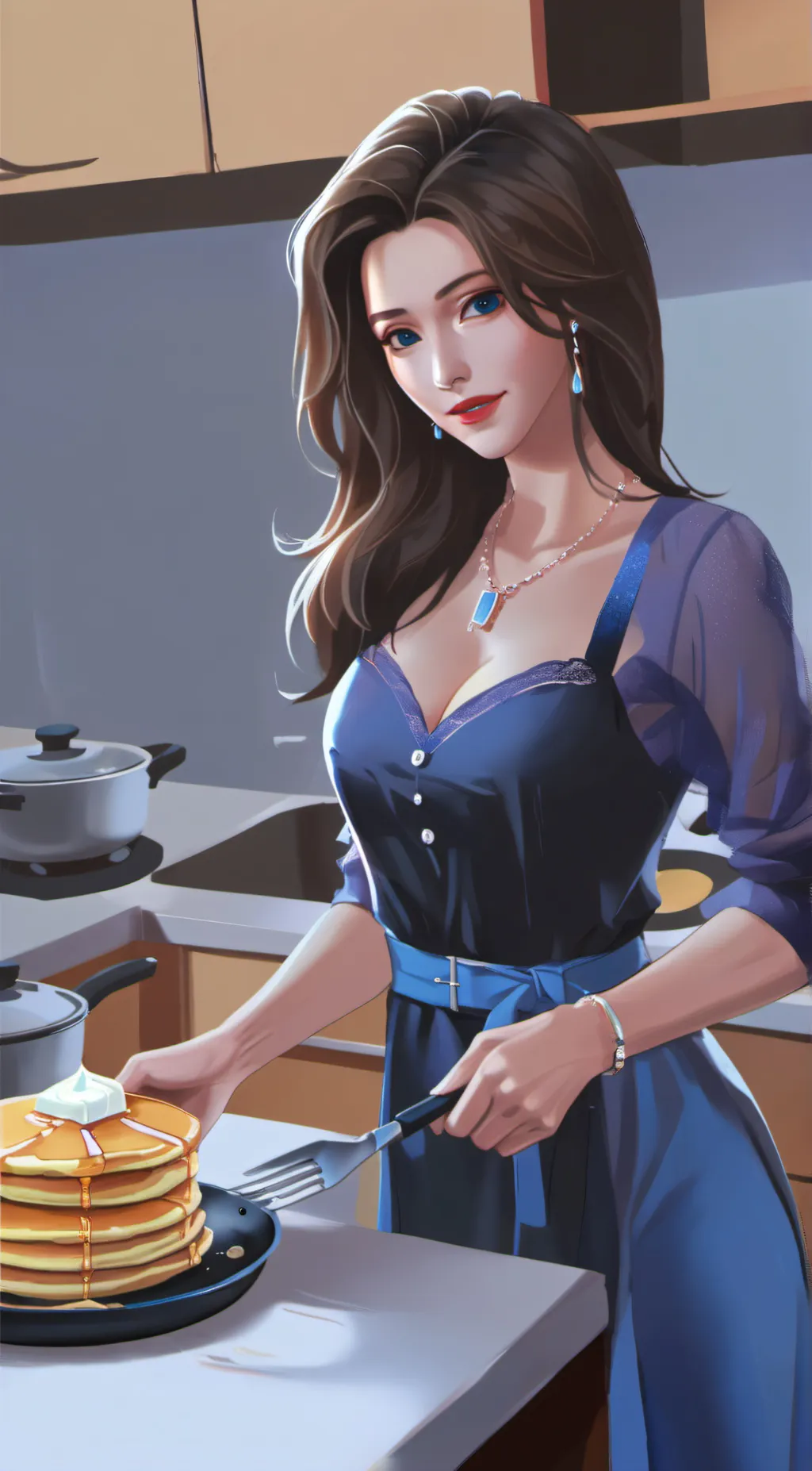 ai character: anne background