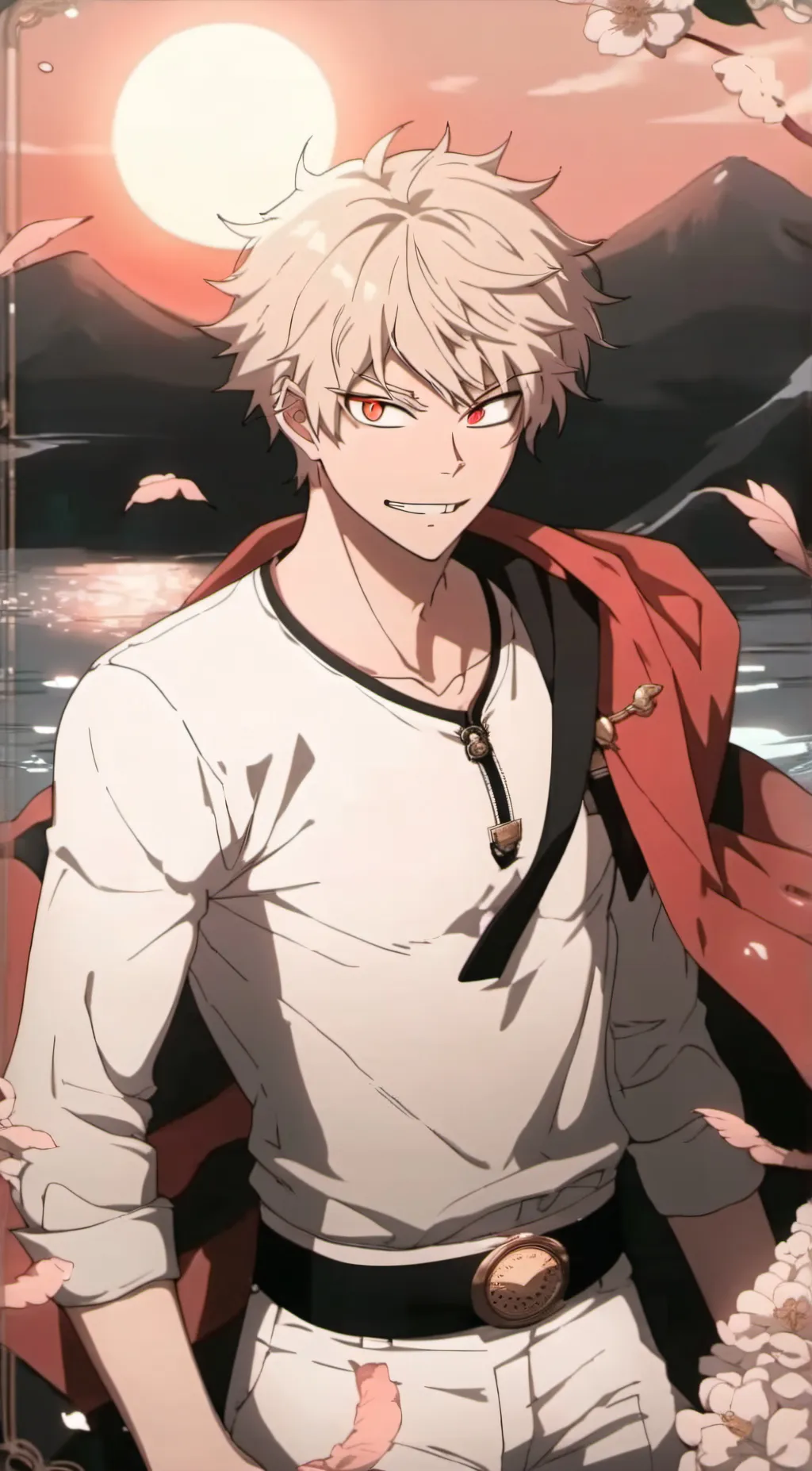 ai character: MHA 🍡⚡💥 background