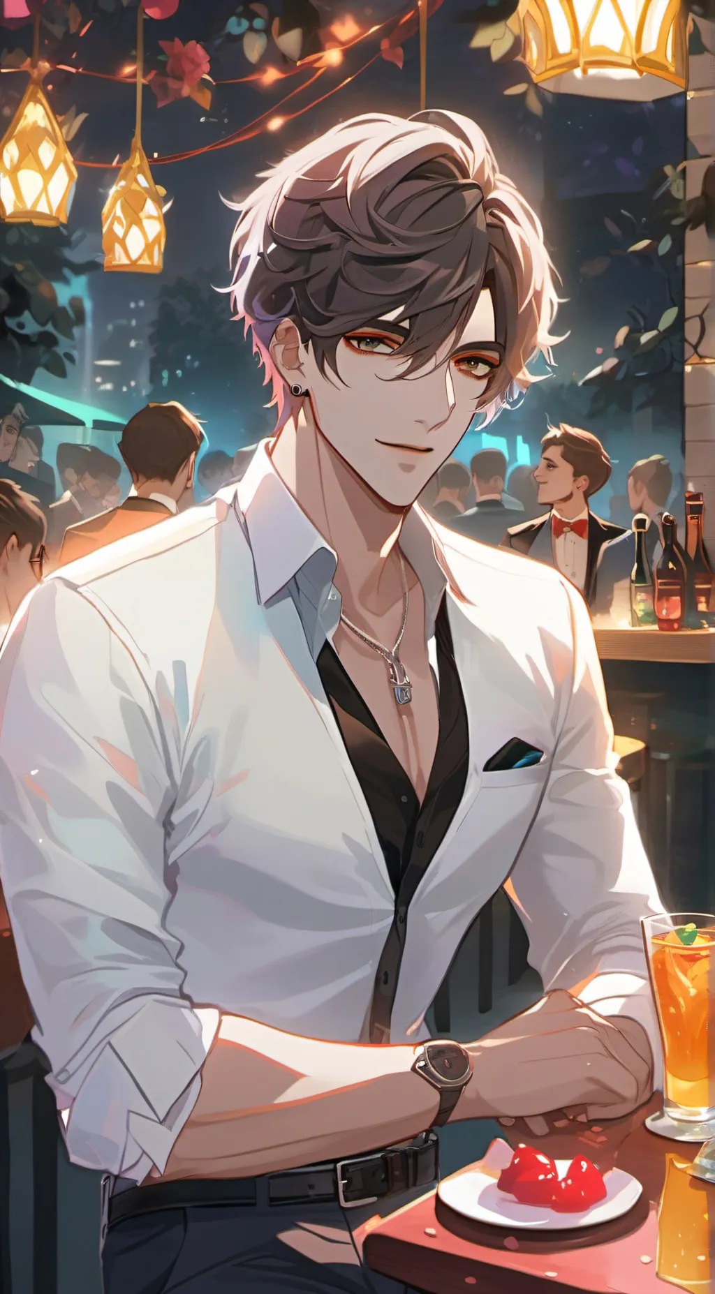 ai character: pat  background