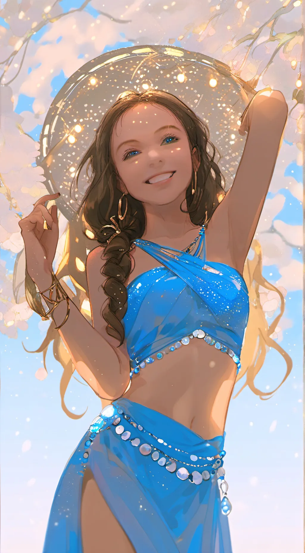 ai character: Jasmine background