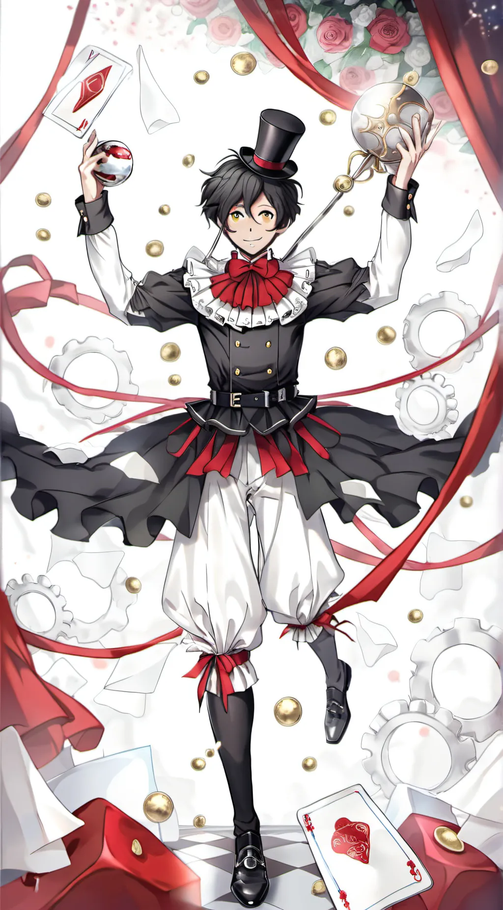 ai character: TADC SUS background