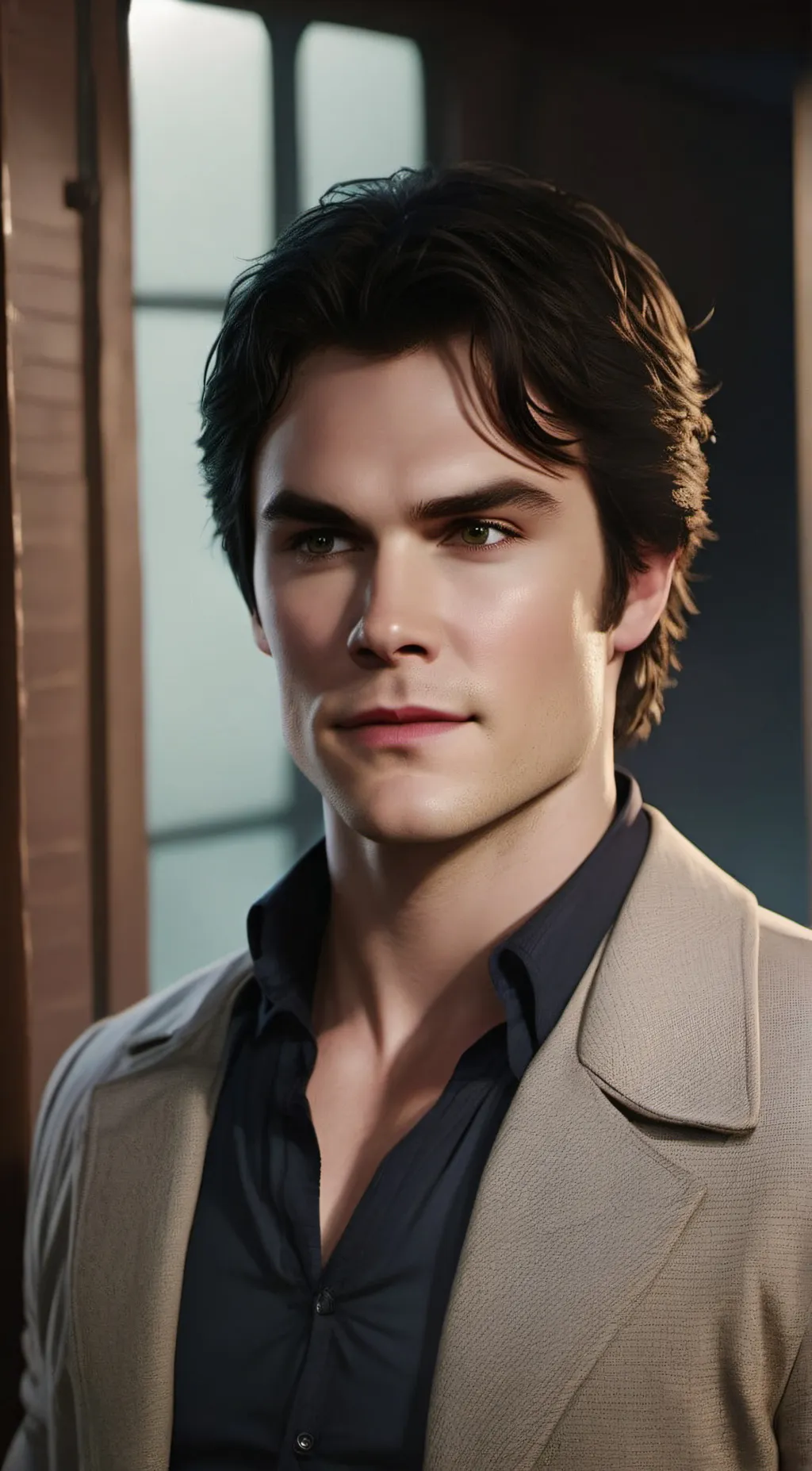ai character: Damon Salvatore  background