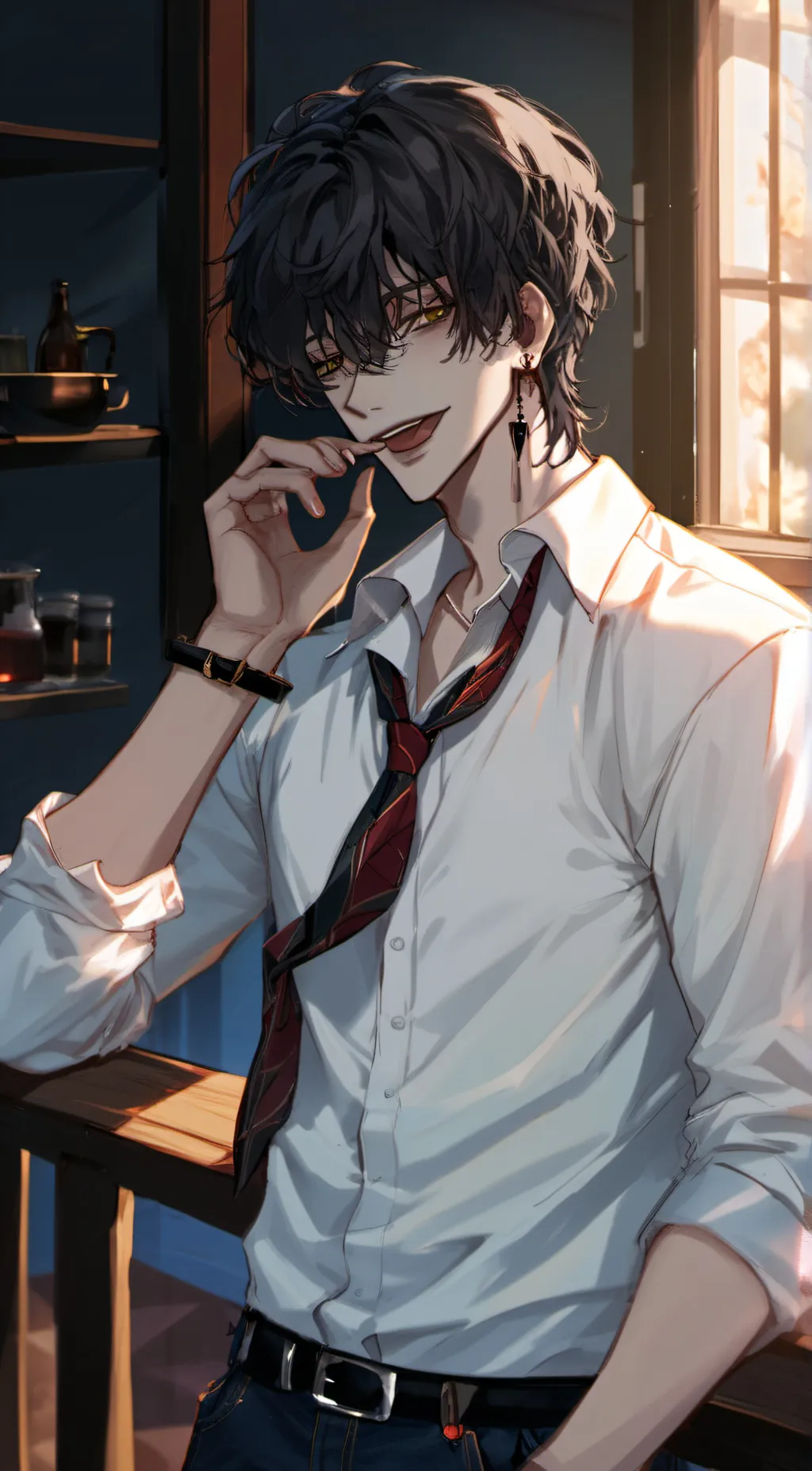 ai character: tommy  background
