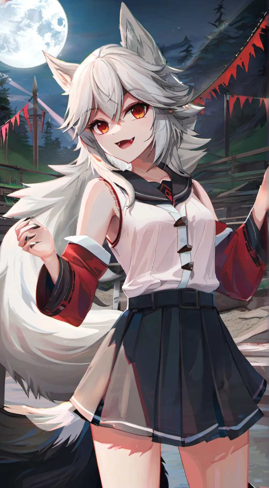 ai character: wolfie background