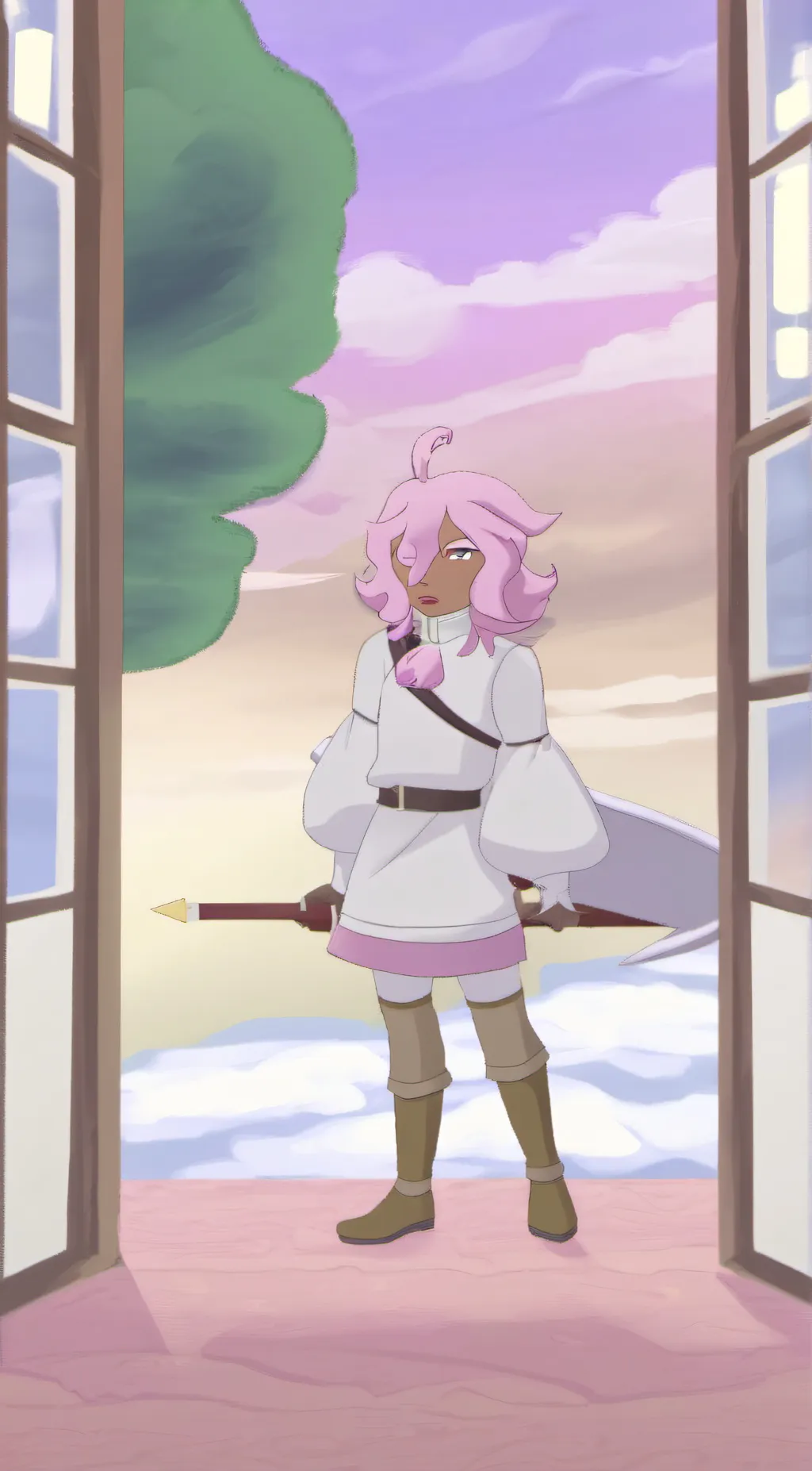 ai character: Not a shorty pants background