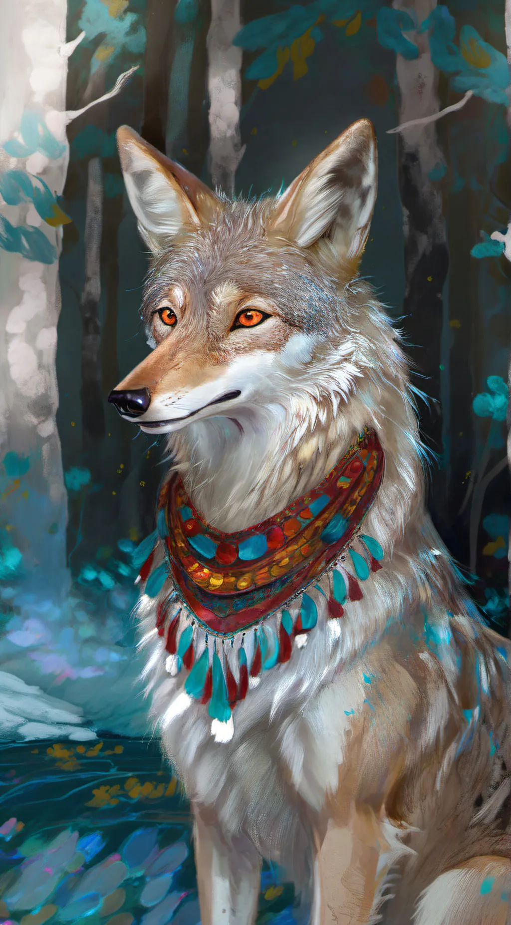 ai character: twig   :3 background