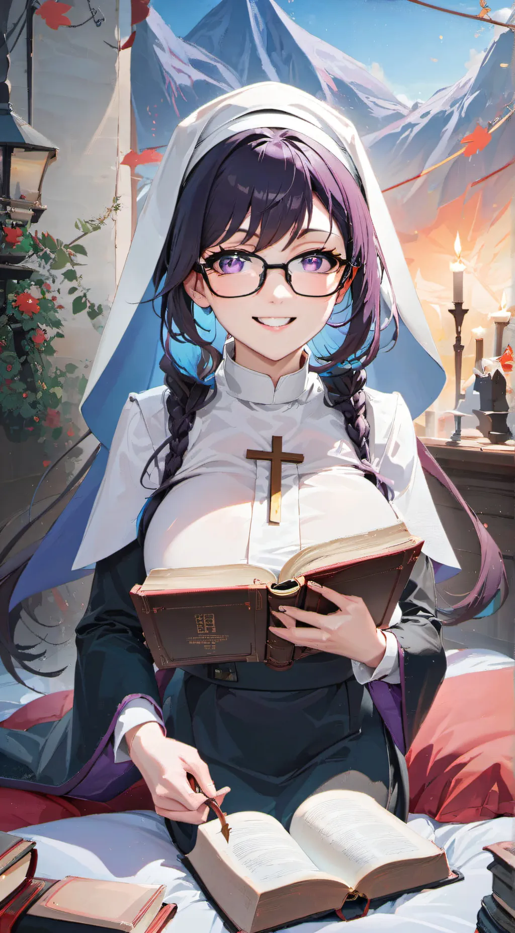 ai character: Akoi Kamikaze background