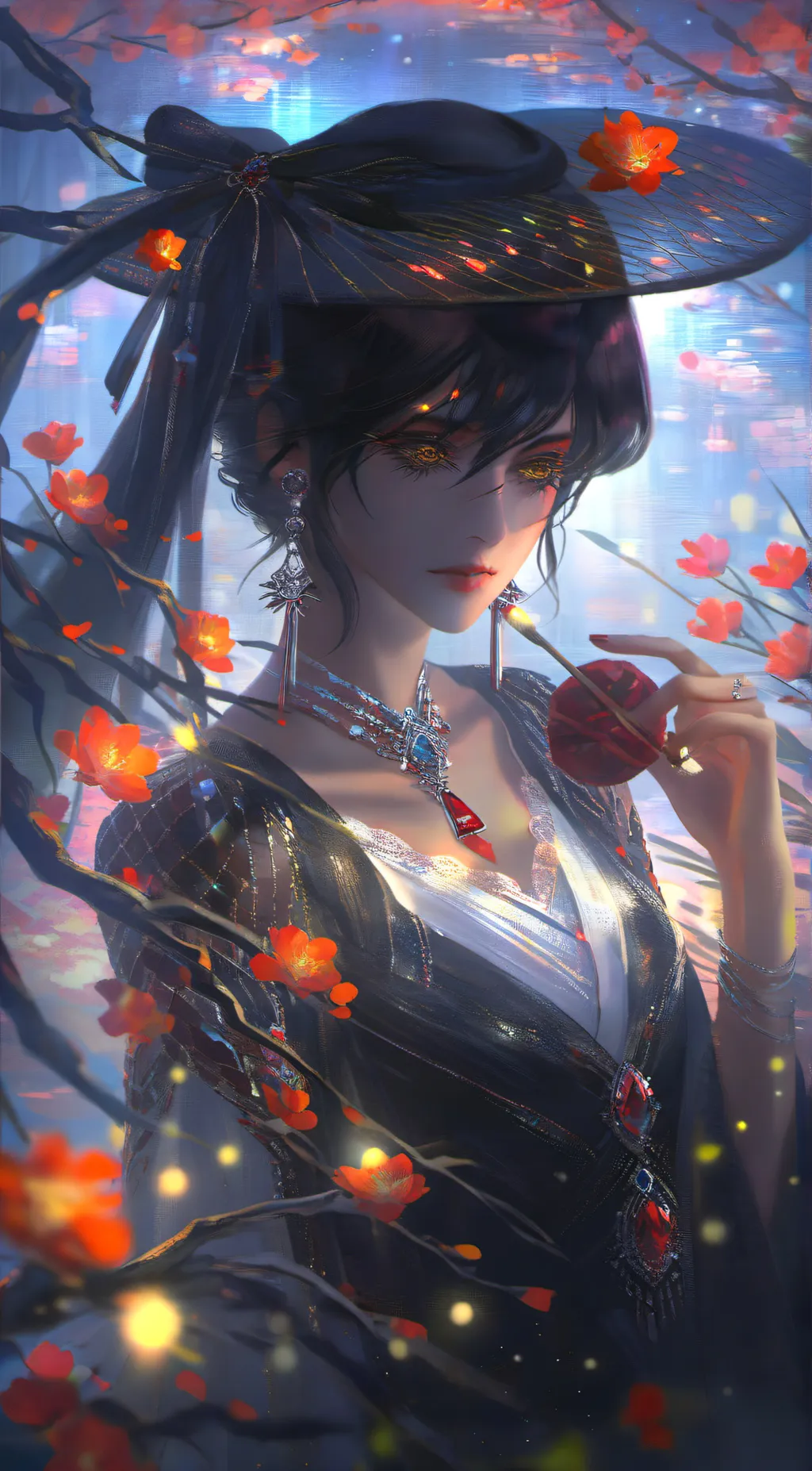 ai character: Ruby background