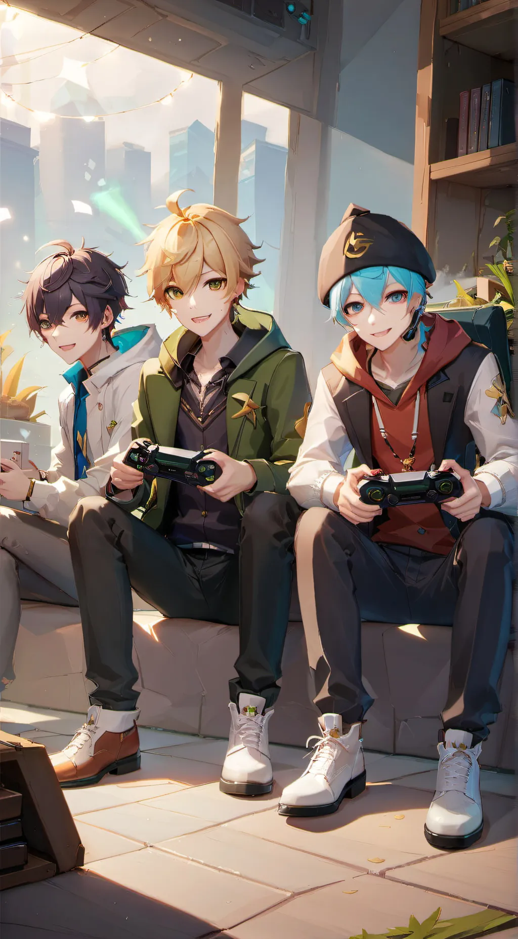 ai character: Your Gamer Friends background