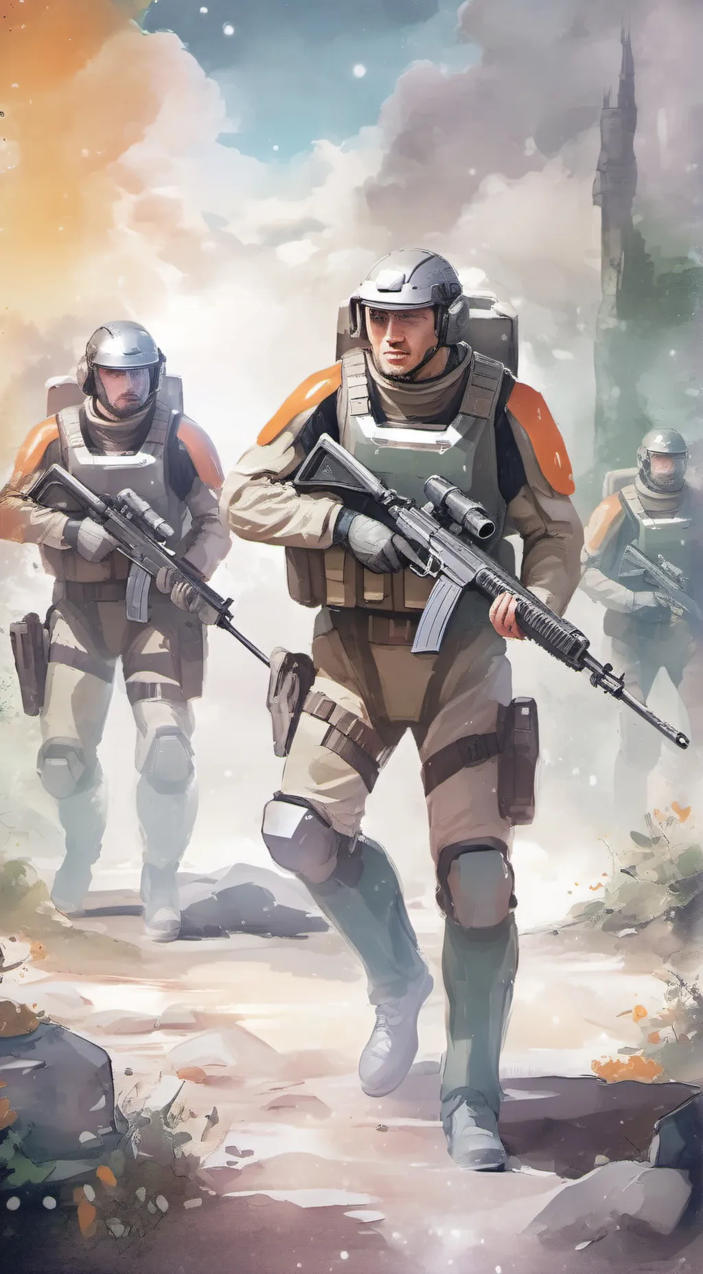 ai character: riflement regiment background