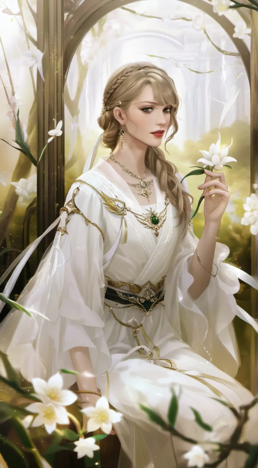 ai character: Princess Victoria  background